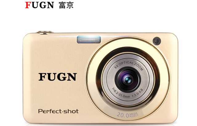 富京（FUGN）F001数码相机2000万像素8倍光学变焦自动对焦