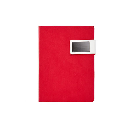 碧茂商务笔记本套装a5可印LOGO 热烈红单本