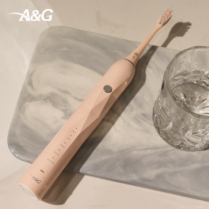 AG电动牙刷女充电式软毛声波震动自动牙刷