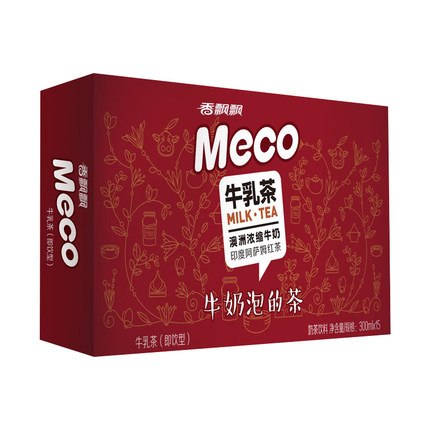 300ml浙江香飘飘MECO原味牛乳茶1*15
