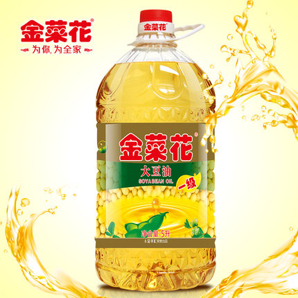 金菜花一级大豆油5L*4