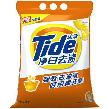 汰渍净白去渍洗衣粉(柠檬清新型)2.8Kg