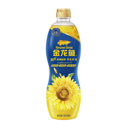 金龙鱼 阳光葵花籽油900ml/桶