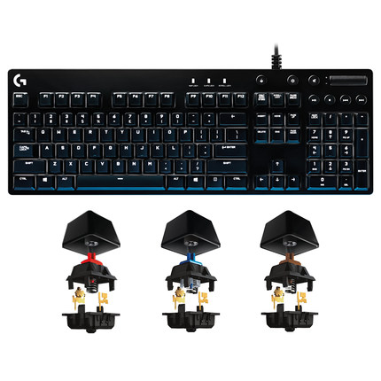 罗技G610电竞游戏机械键盘
