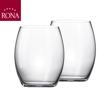 洛娜（RONA）斯洛伐克进口 花蜜系列水晶玻璃威士忌杯