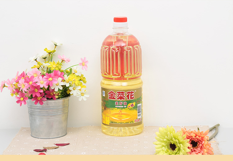 金菜花菜籽油一级菜籽油2L