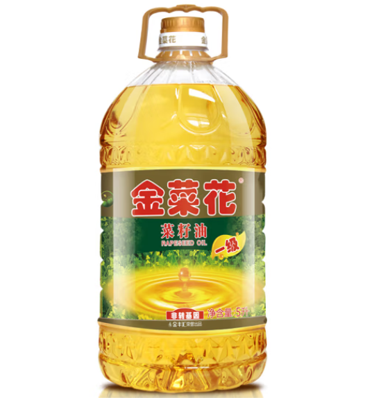 金菜花一级菜籽油 5L