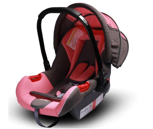 酷龙达（COLODA）婴儿摇篮汽车安全座椅可坐可躺 CLD-bb5b 粉色 64*45*56cm