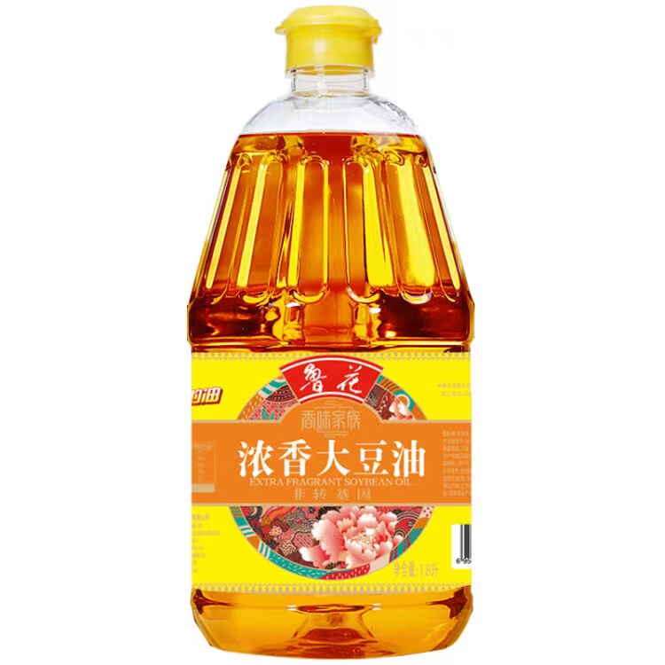 鲁花浓香大豆油1.8L(香味家族系列）