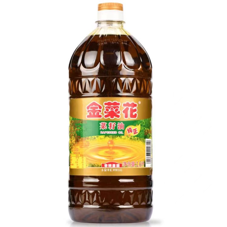 金菜花纯正菜籽油1.6L