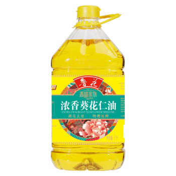 鲁花浓香葵花仁油5L（香味家族系列）