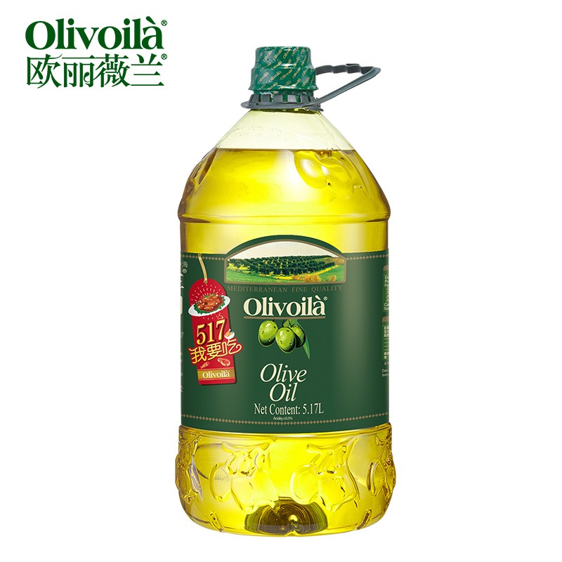 欧丽薇兰（Olivoila）压榨橄榄油5.17L